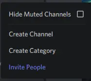 discord create category