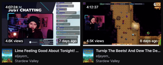 Examples of creative twitch titles