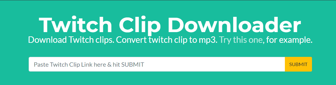 twitch clip downloader