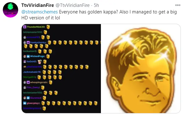 To Get The Twitch Golden Kappa