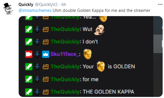 How To Get The Twitch Golden