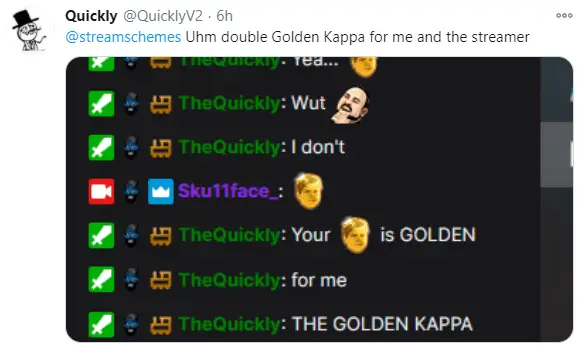 How To Get The Twitch Golden