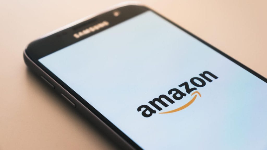 Amazon App am Telefon