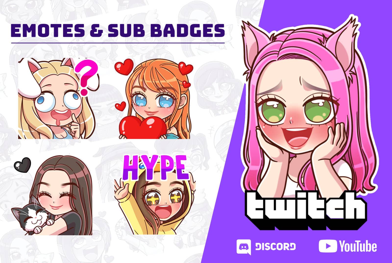 Animated Twitch Emotes - Custom Gif Emoji Maker - Emotes Creator