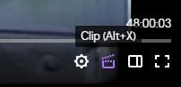 how to clip on stream step 1