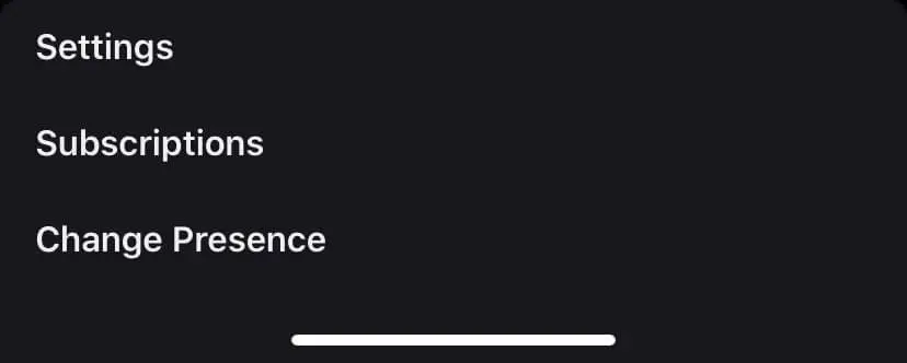 iphone twitch avatar change settings