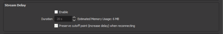 Twitch Stream Delay - How to Set-up and Change