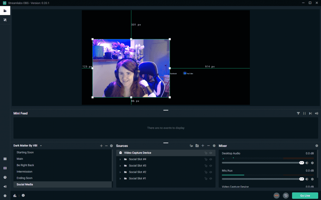 Streamlabs Obs crop webcam