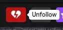 unfollow on twitch