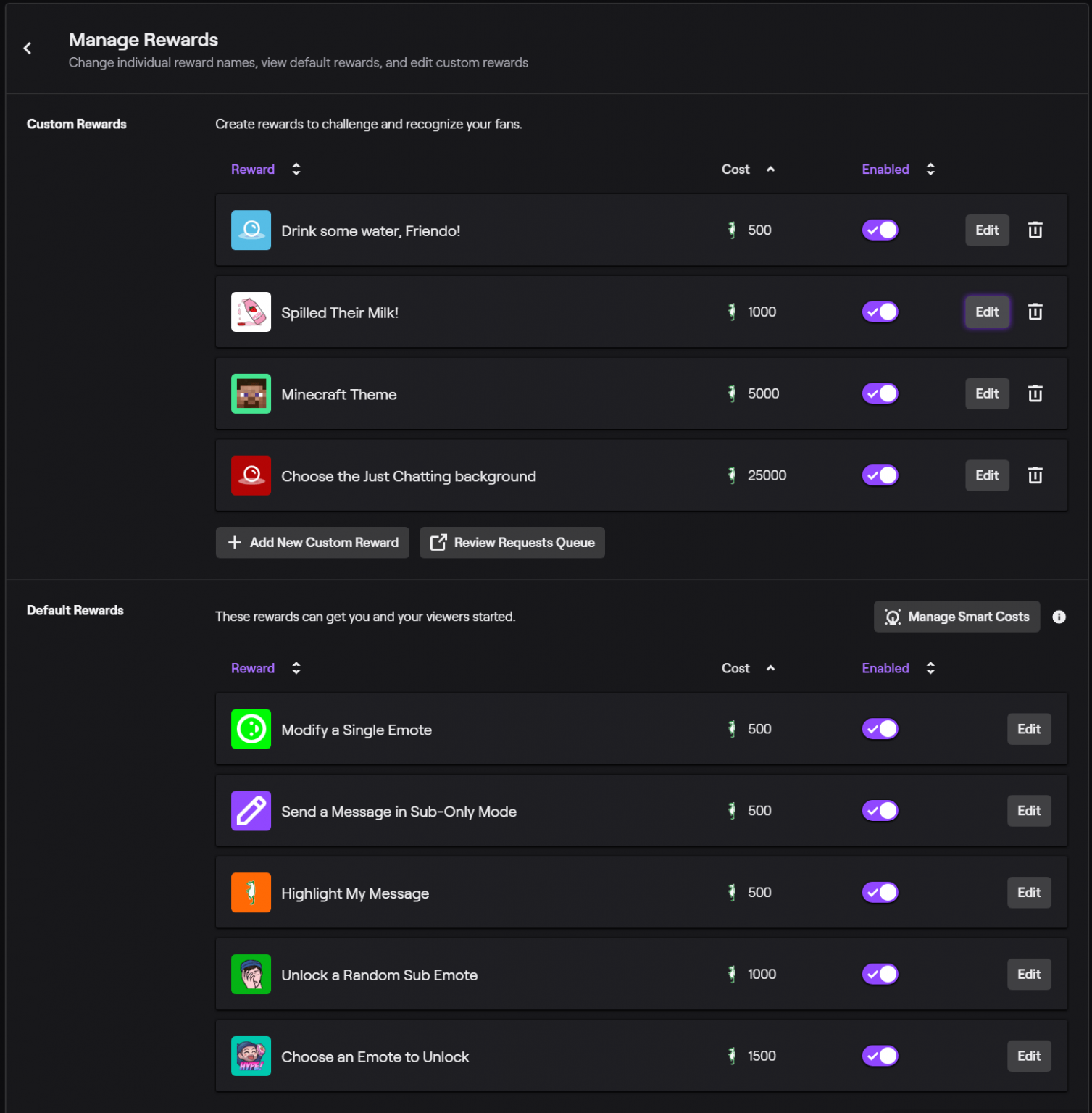 Twitch Channel Points Ideas [Icons & Examples]