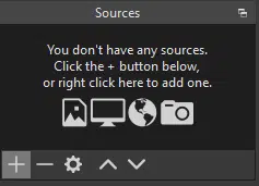 obs source button