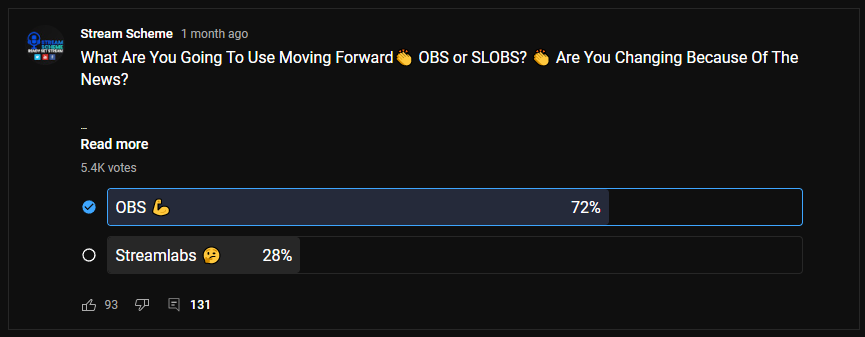 stream scheme obs vs streamlabs