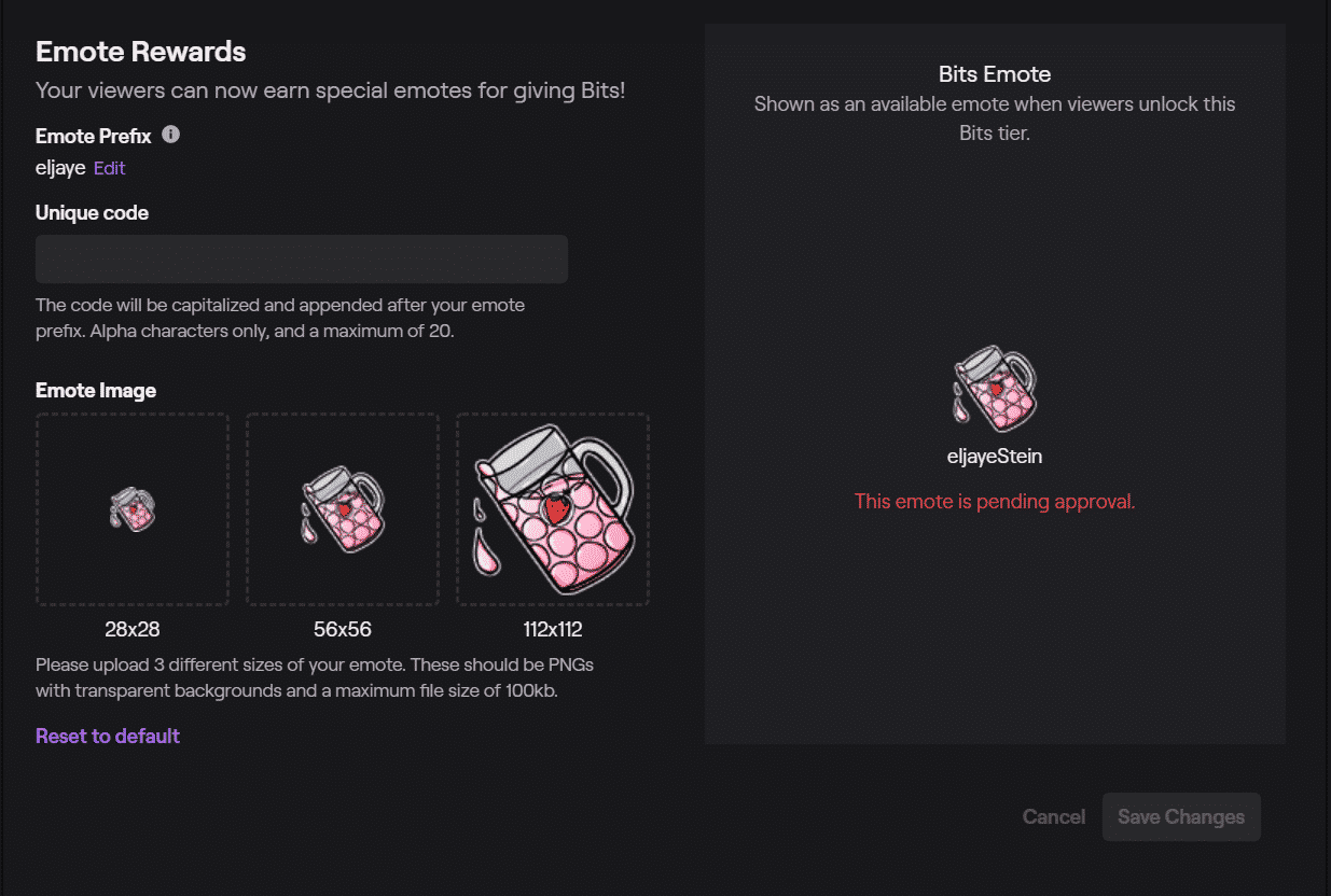 Uploading Emotes  Decentraland Documentation