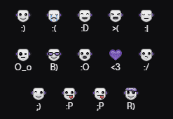 Twitch emotes 1