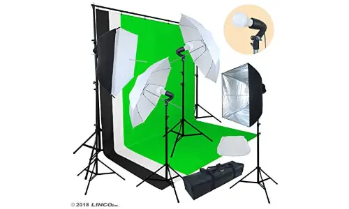 green screen and accessories
