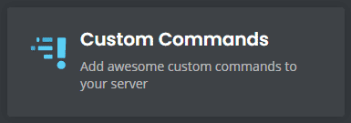 mee6 custom commands