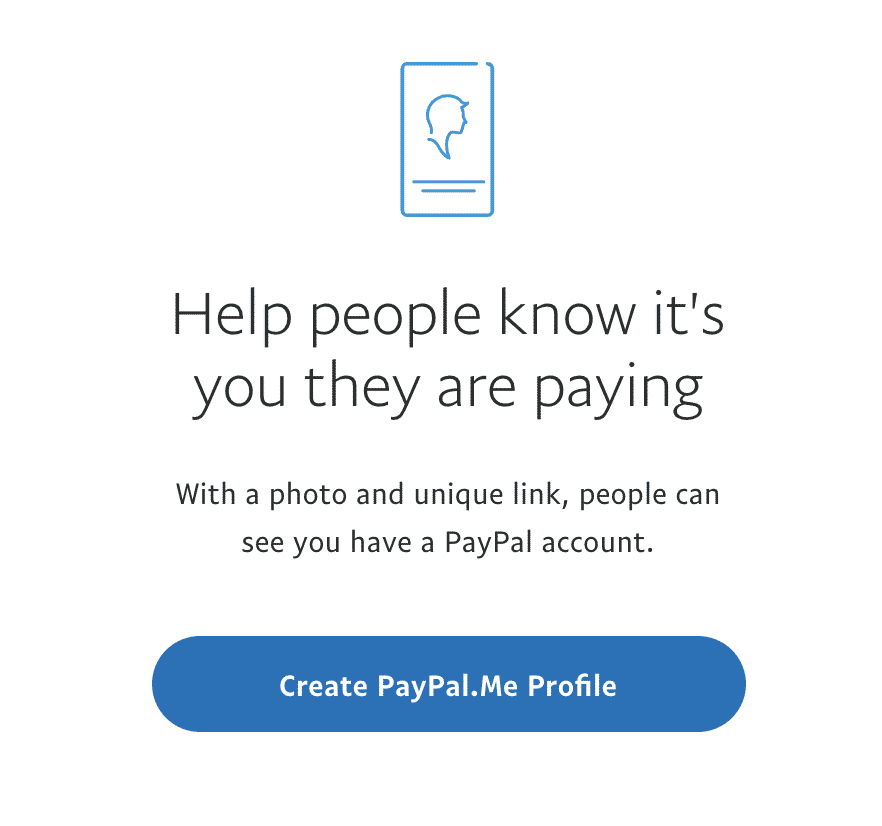 PayPal 프로필 설정