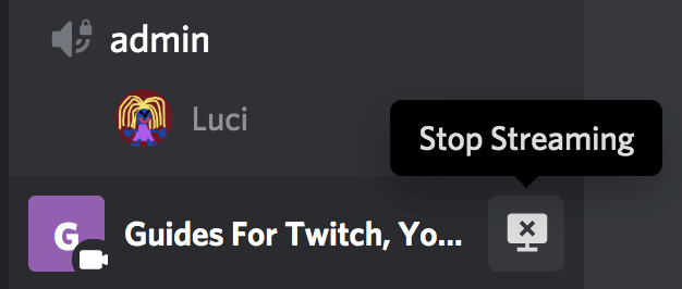 stop streaming discord 1