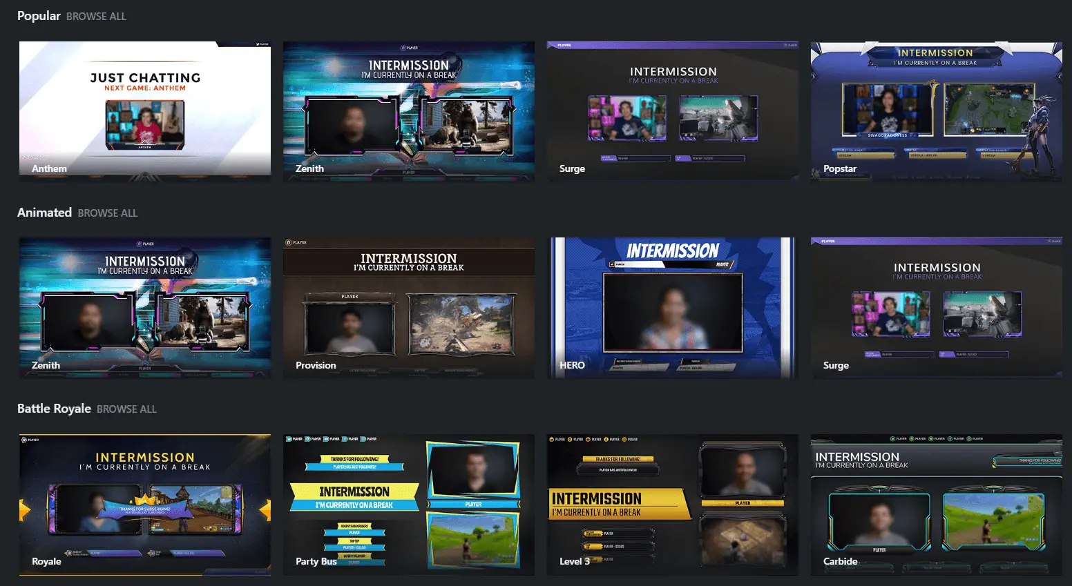 gamecaster options