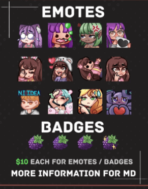 yoselinms chibi emotes