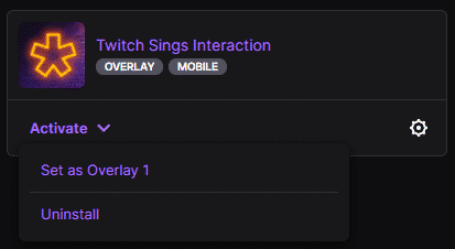 Twitch sings