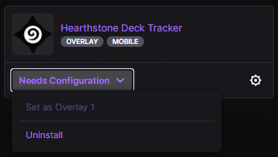 hearthstone deck config