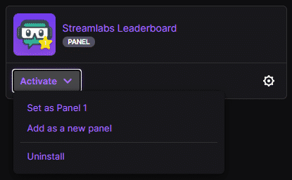 streamlabs leaderboard config