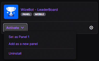 wizebot leaderboard