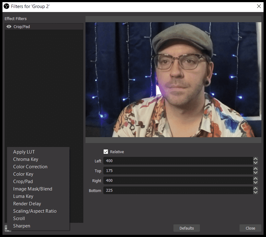 Webcam Filters For Streaming - StreamScheme