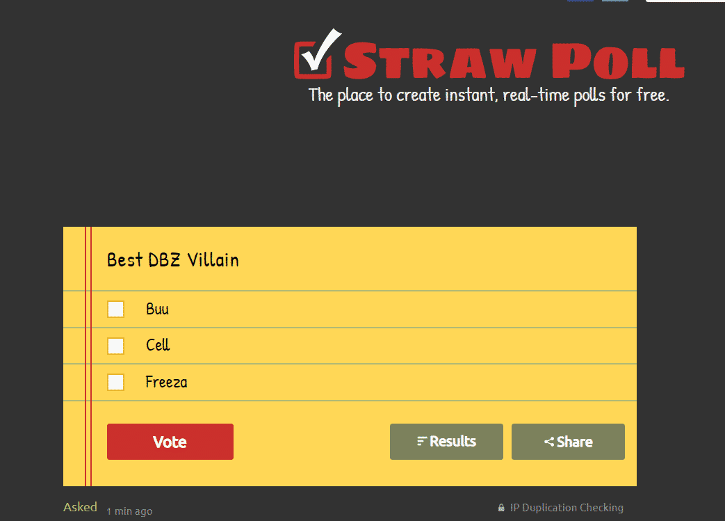 nightbot straw poll