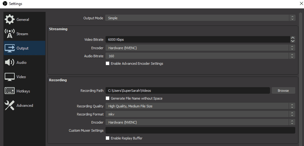 obs studio recording 720p optimal settings obs studio recording 720p optimal settings