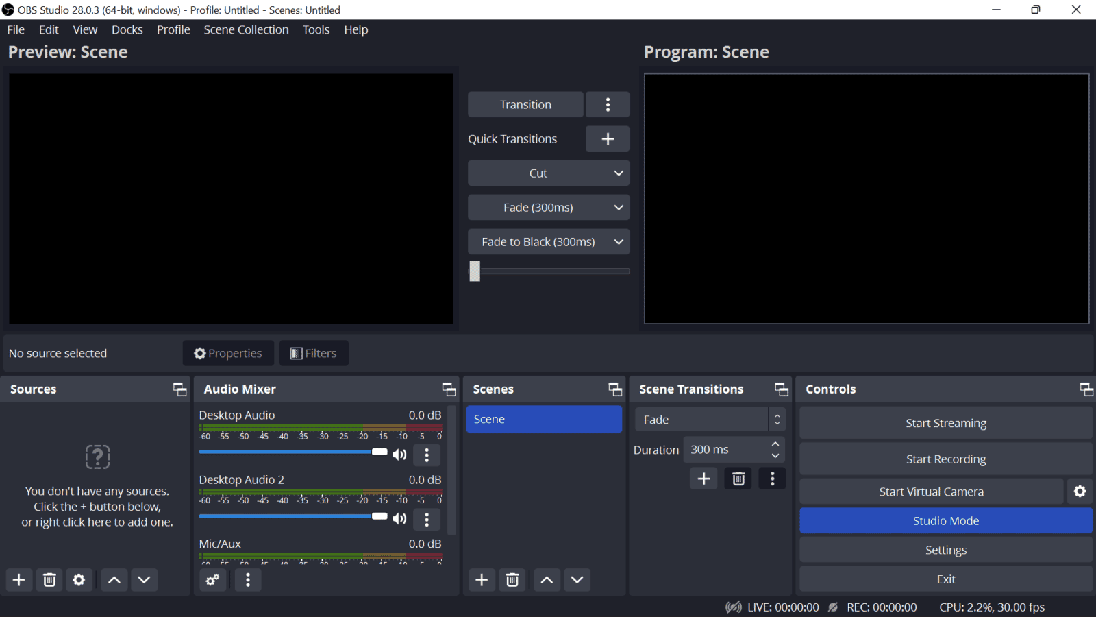 obs studio features