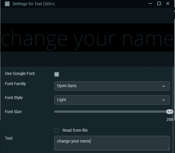 change your name