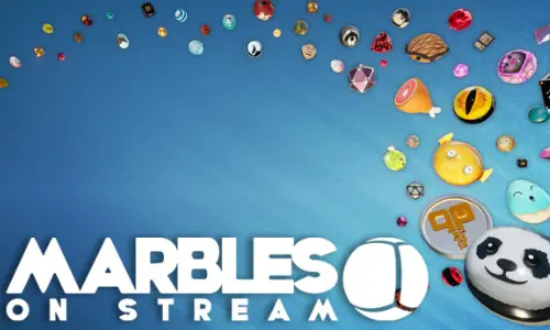 marbles on stream