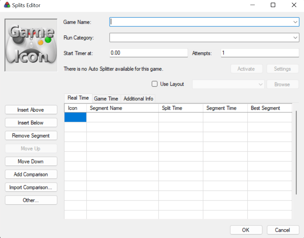 livesplit spreadsheet