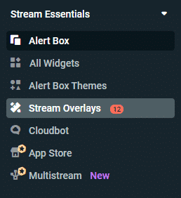 streamlabs stream essentials alert box