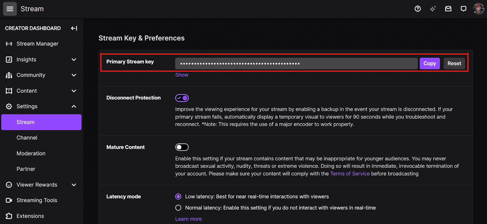 Twitch Inspector