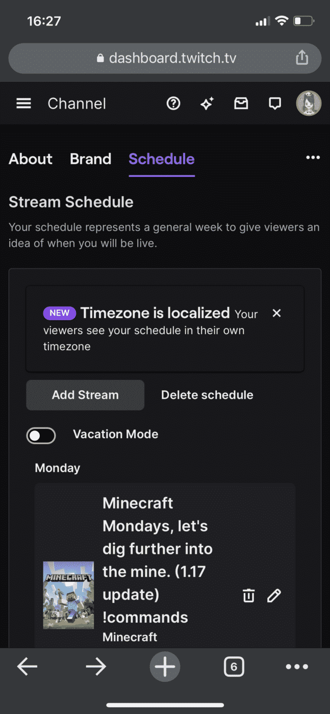 How to Customize Your Twitch Channel on a Mobile Device - StreamScheme