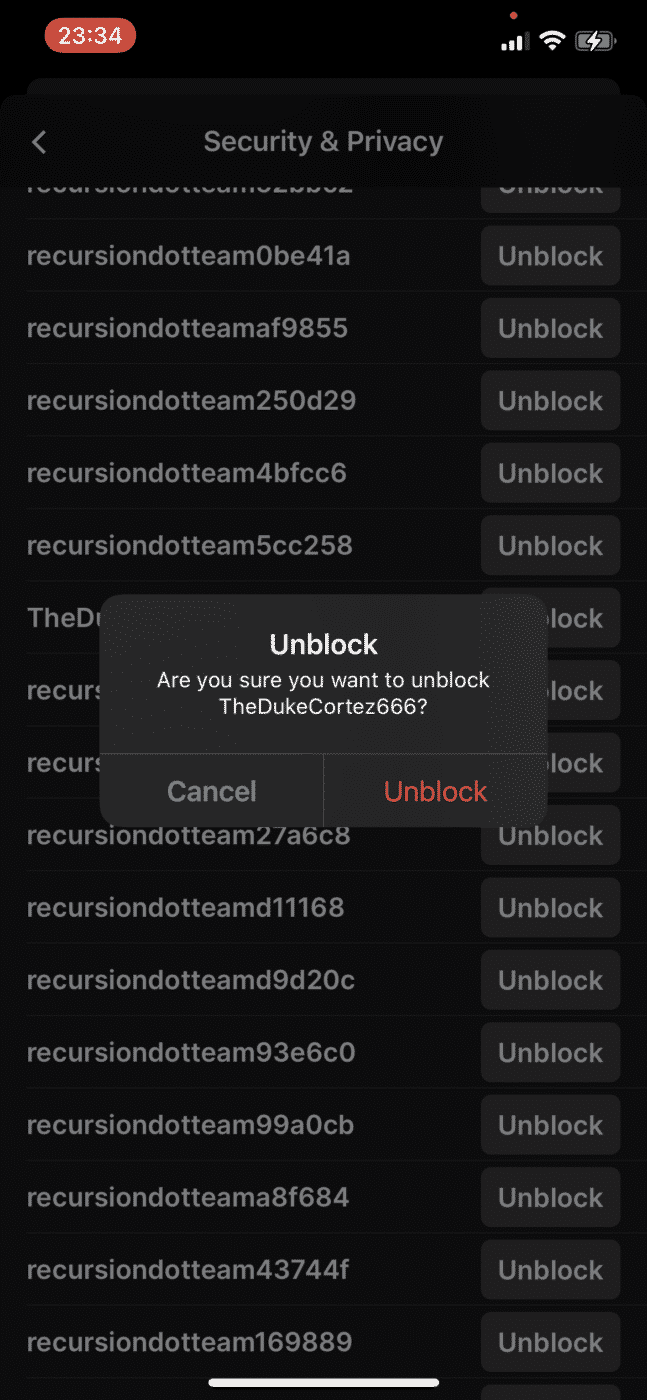 twitch phone unblock confirmation pop-up