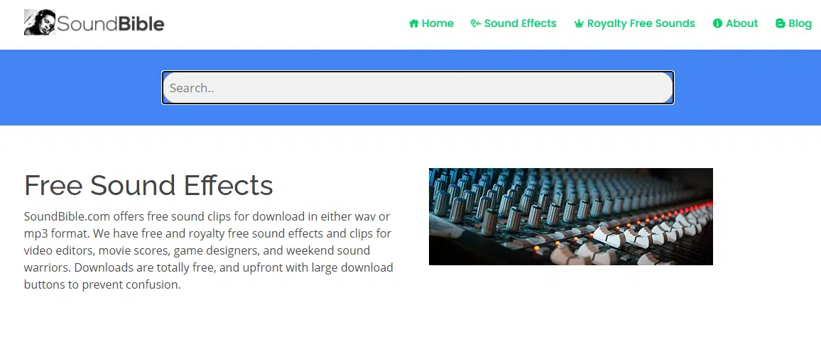 SoundBible Search