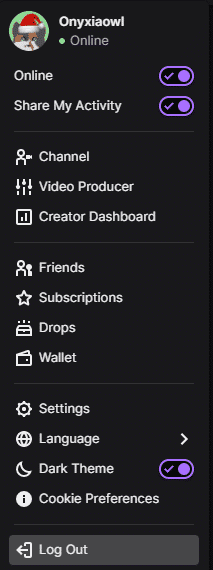 You will have to click on Subscriptions