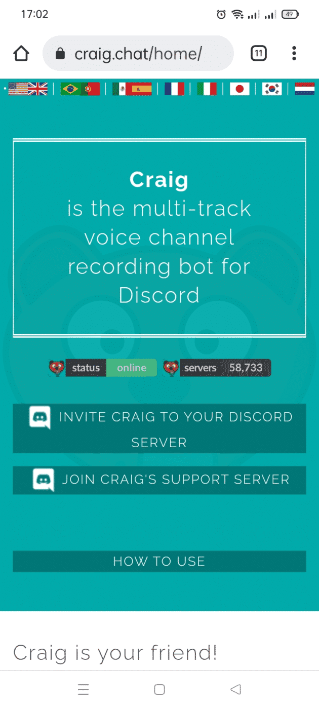 discord audio