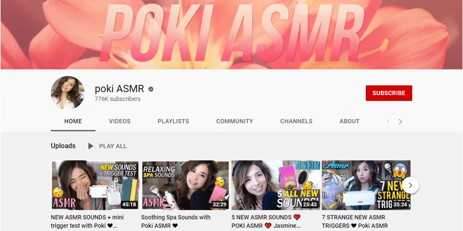 PokiASMR Channel