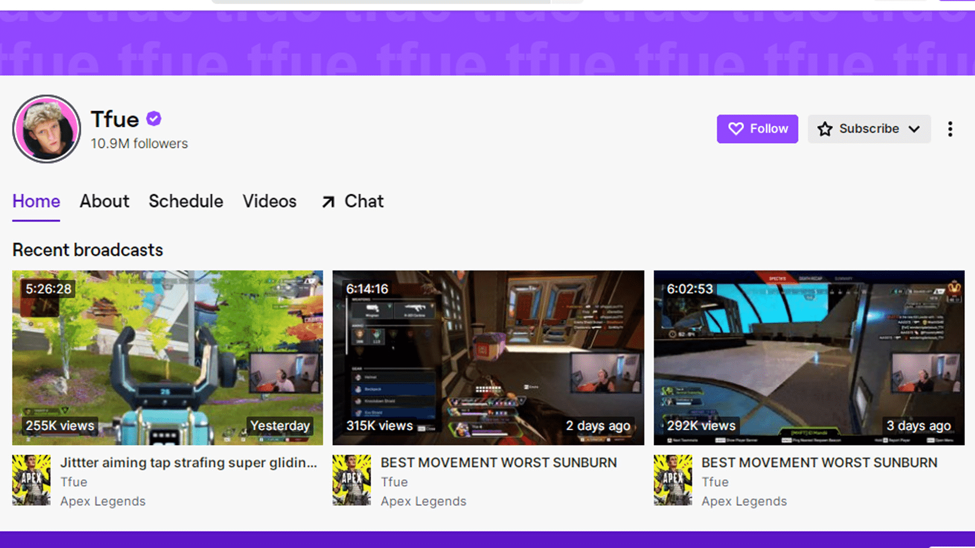 Tfue Twitch Account | Twitch.tv/Tfue