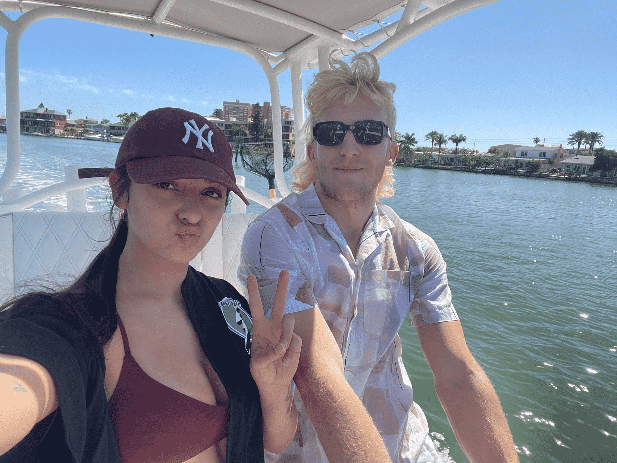 Tfue and Katie on IRL 2022 | Source: Twitter/Tfue