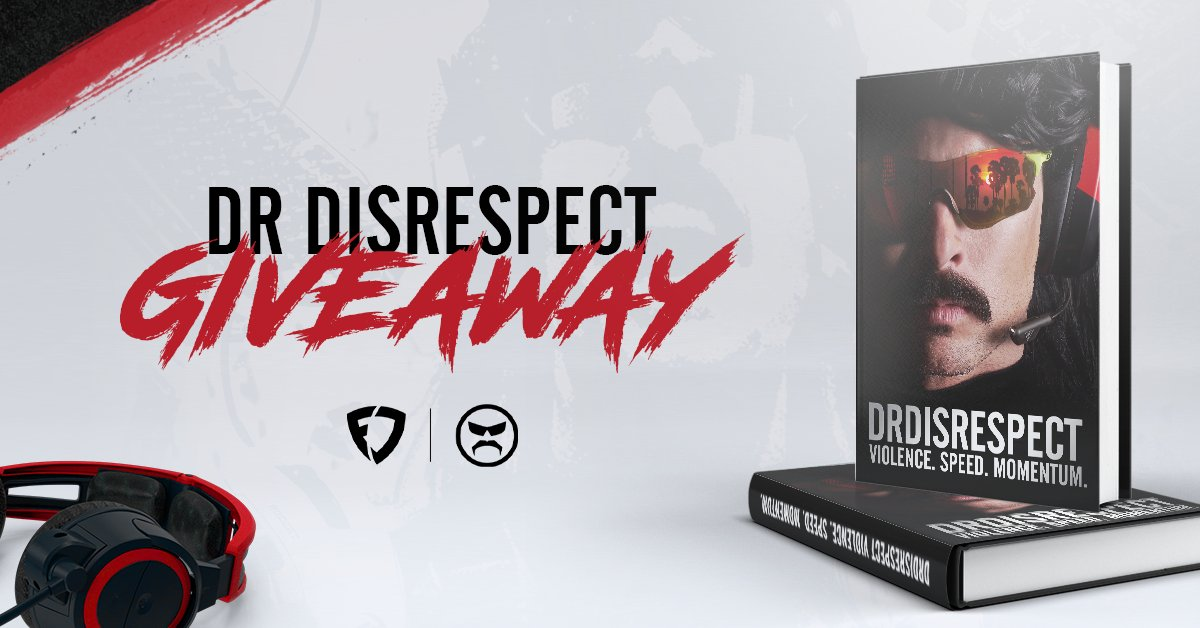 dr disrespect book