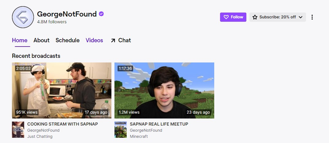 Sapnap - Streamer Profile & Stats