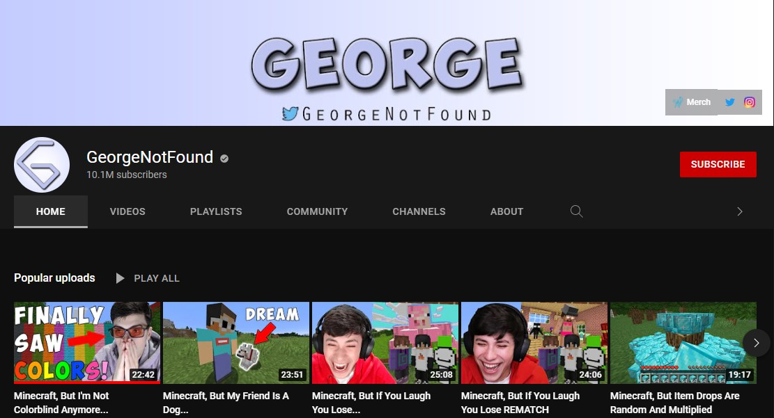 gerogenotfound youtube