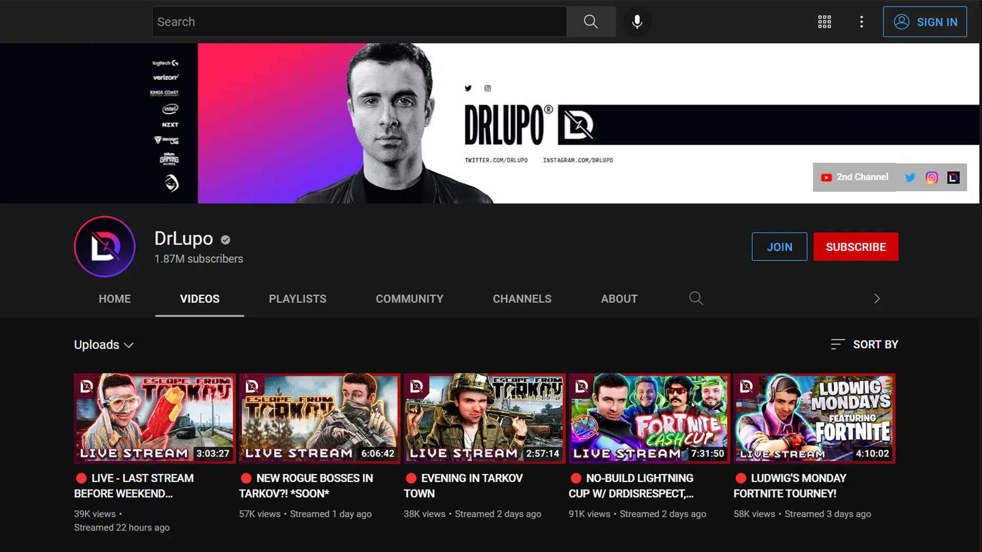 drlupo youtube