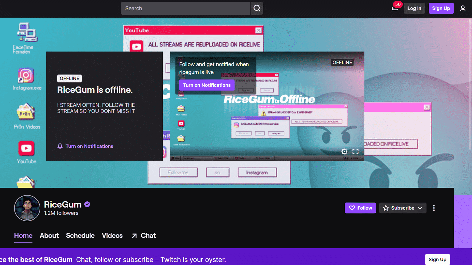 ricegum twitch